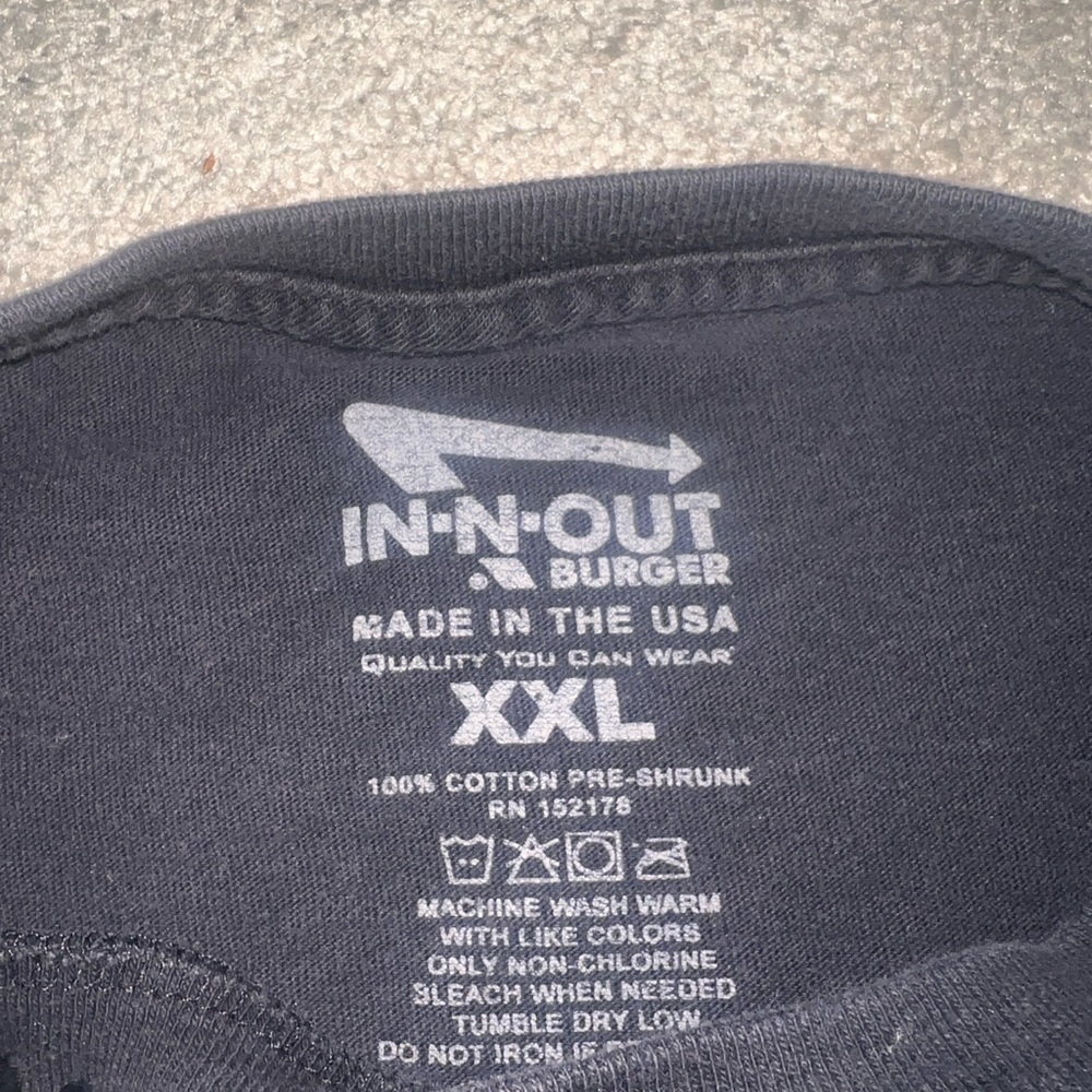 In-N-Out Burger Black Short Sleeve Tee - Picture 4 of 5